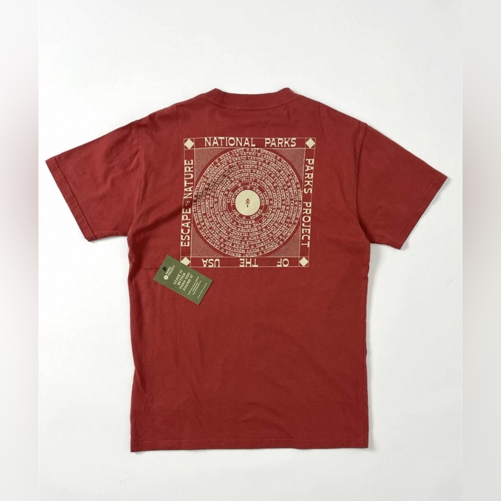 NWT Parks Project Maroon National Parks Tee